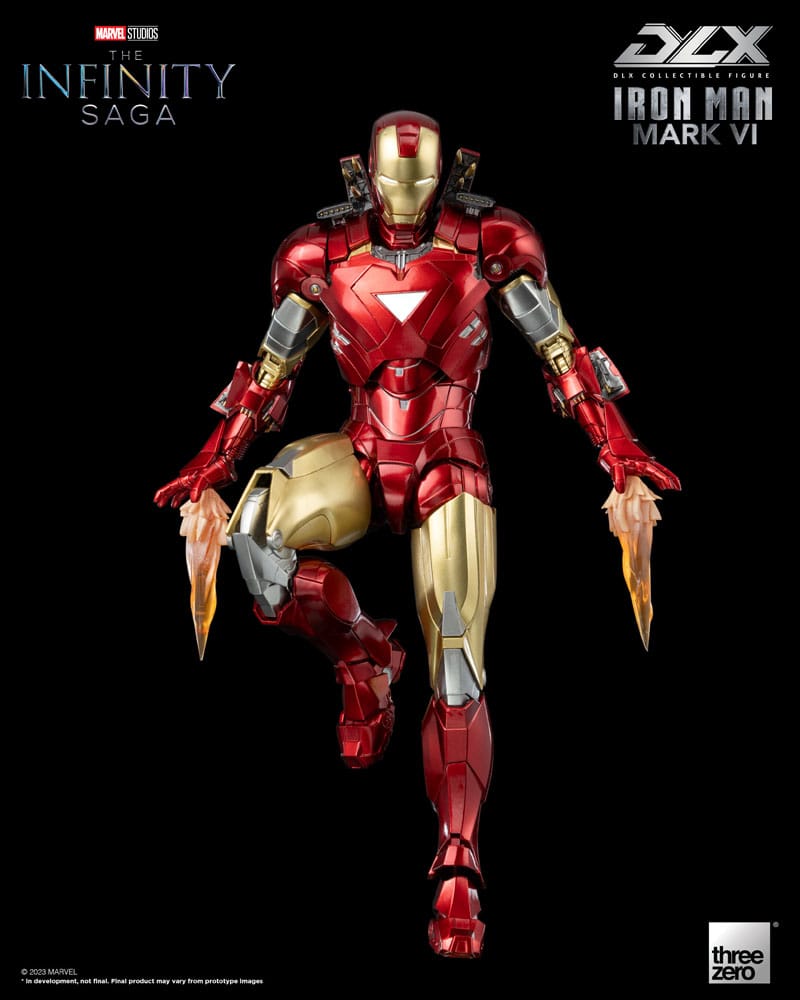 Marvel Iron Man Infinity Saga DLX Action Figure 112 Scale Mark 6