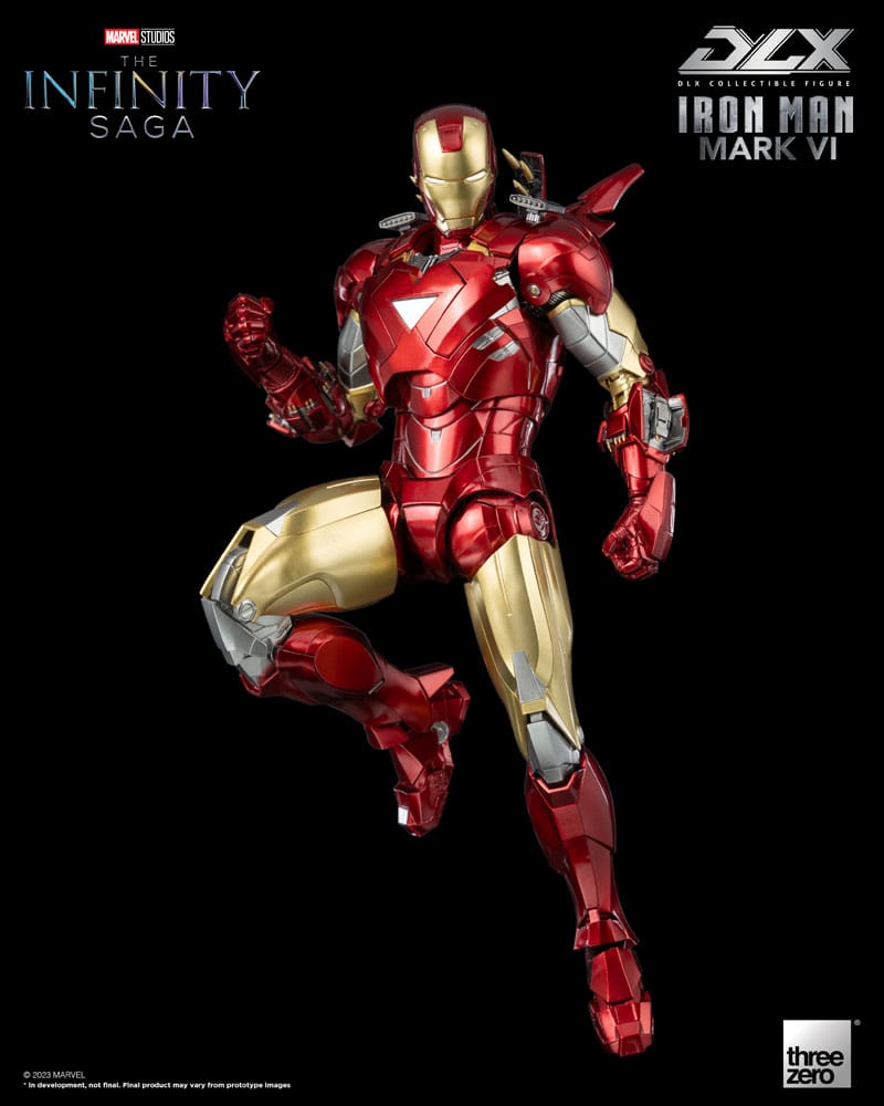 Marvel Iron Man Infinity Saga DLX Action Figure 112 Scale Mark 6