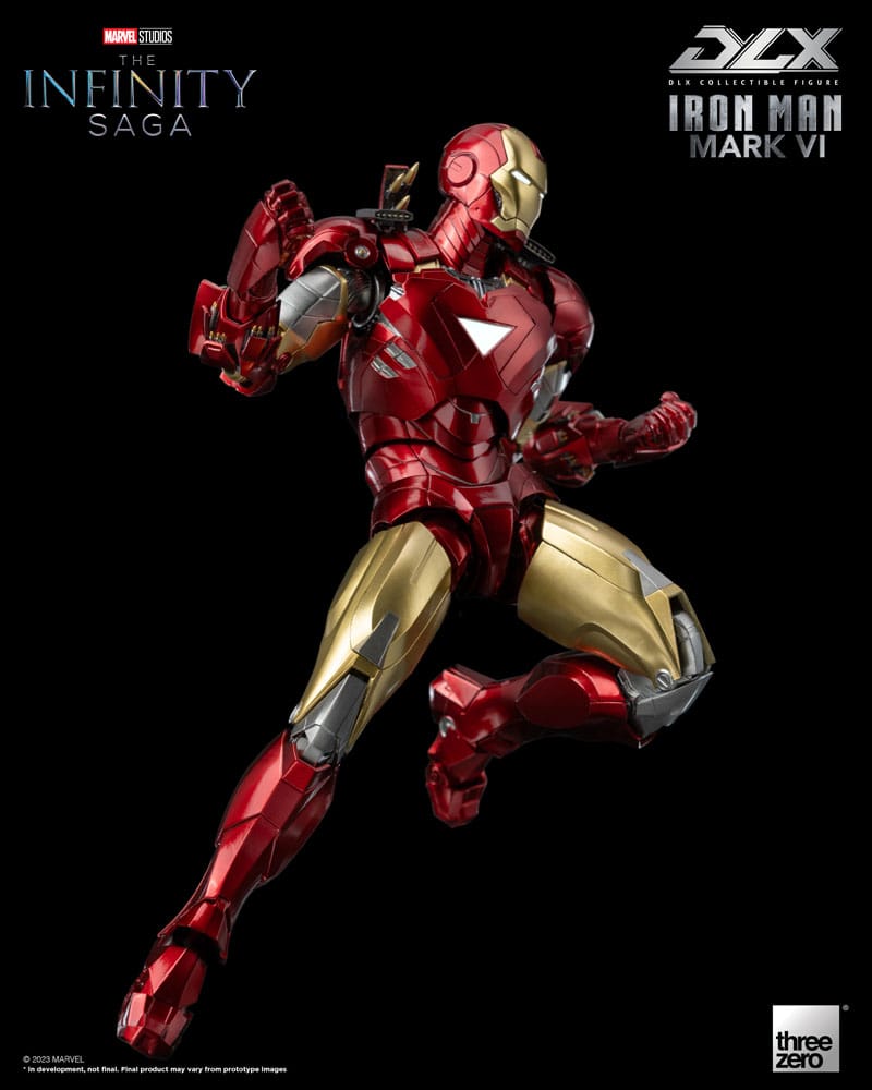 Marvel Iron Man Infinity Saga DLX Action Figure 112 Scale Mark 6