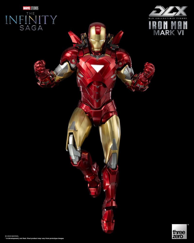Marvel Iron Man Infinity Saga DLX Action Figure 112 Scale Mark 6