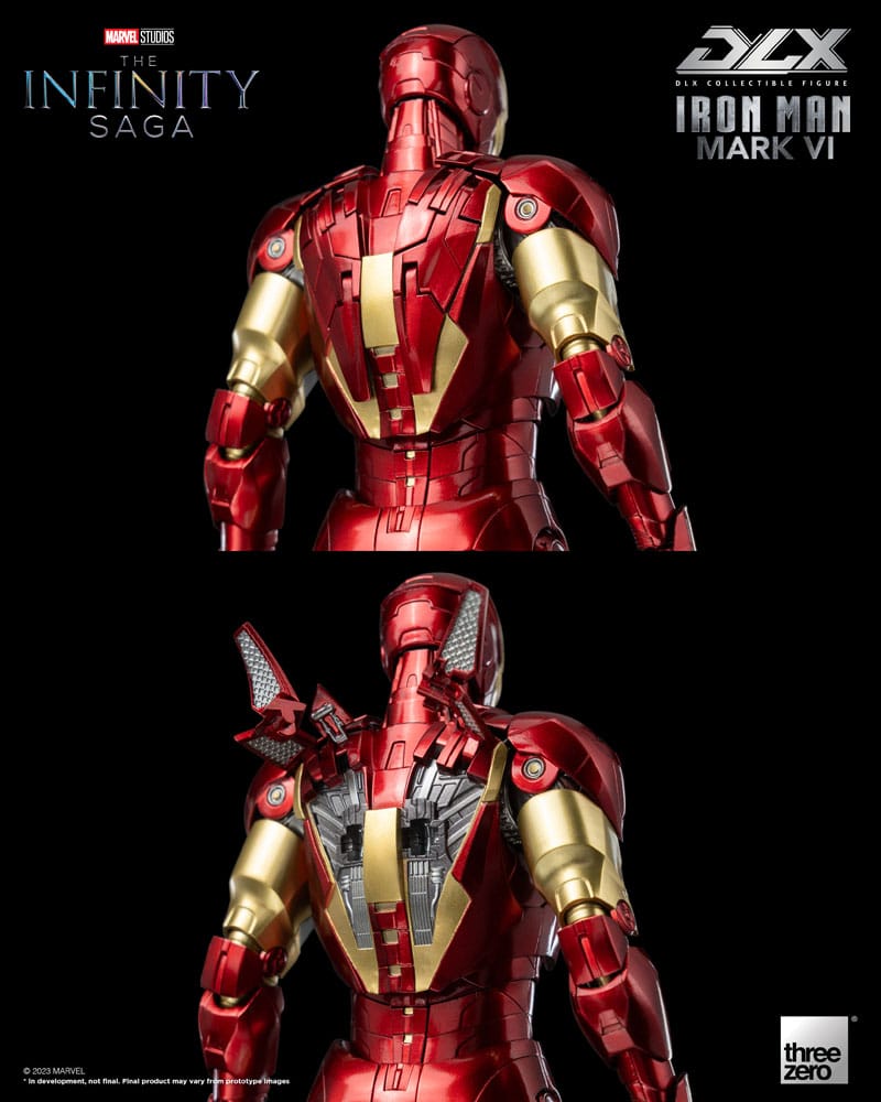 Marvel Iron Man Infinity Saga DLX Action Figure 112 Scale Mark 6