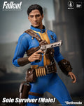 Fallout 4 Sole Survivor (Male) 1/6 Scale FigZero Figure, close-up detail