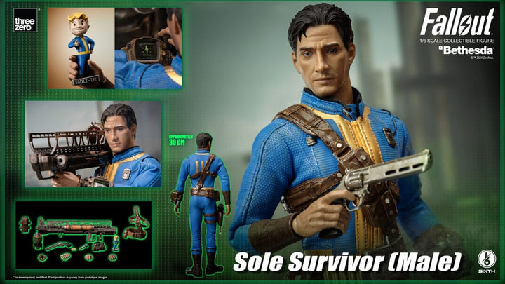 Fallout 4 Sole Survivor (Male) 1/6 Scale FigZero Figure