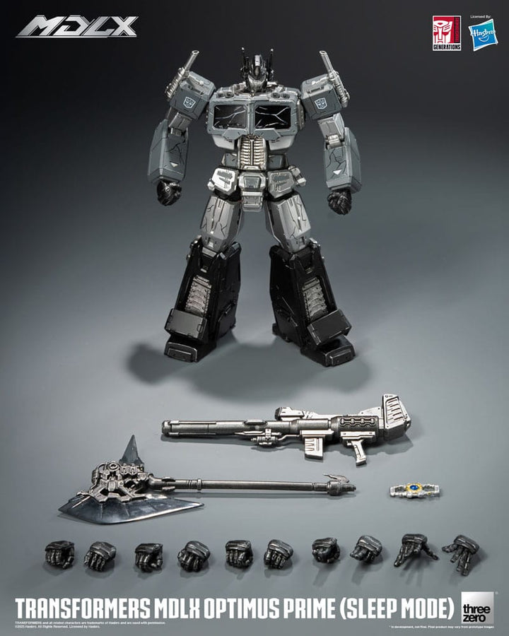 HEO Exclusive Transformers Optimus Prime Sleep Mode 7" Action Figure