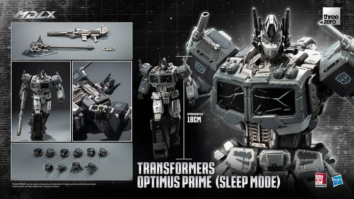 HEO Exclusive Transformers Optimus Prime Sleep Mode 7" Action Figure