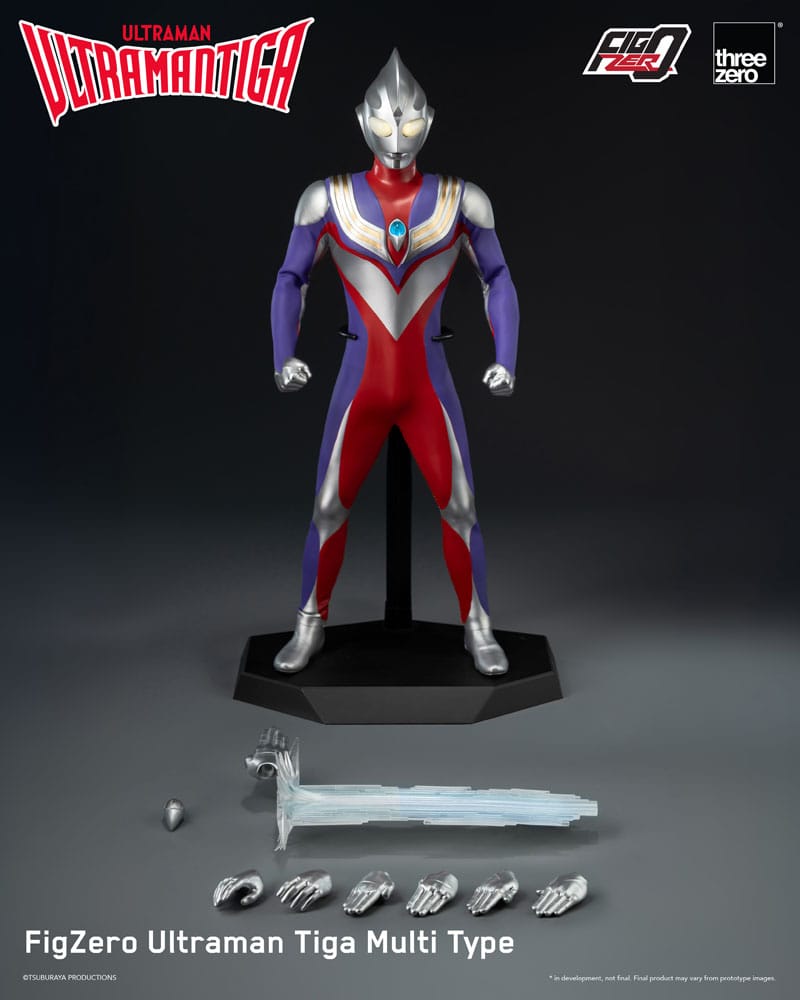 Ultraman Tiga Multi Type 1/6 Scale Action Figure