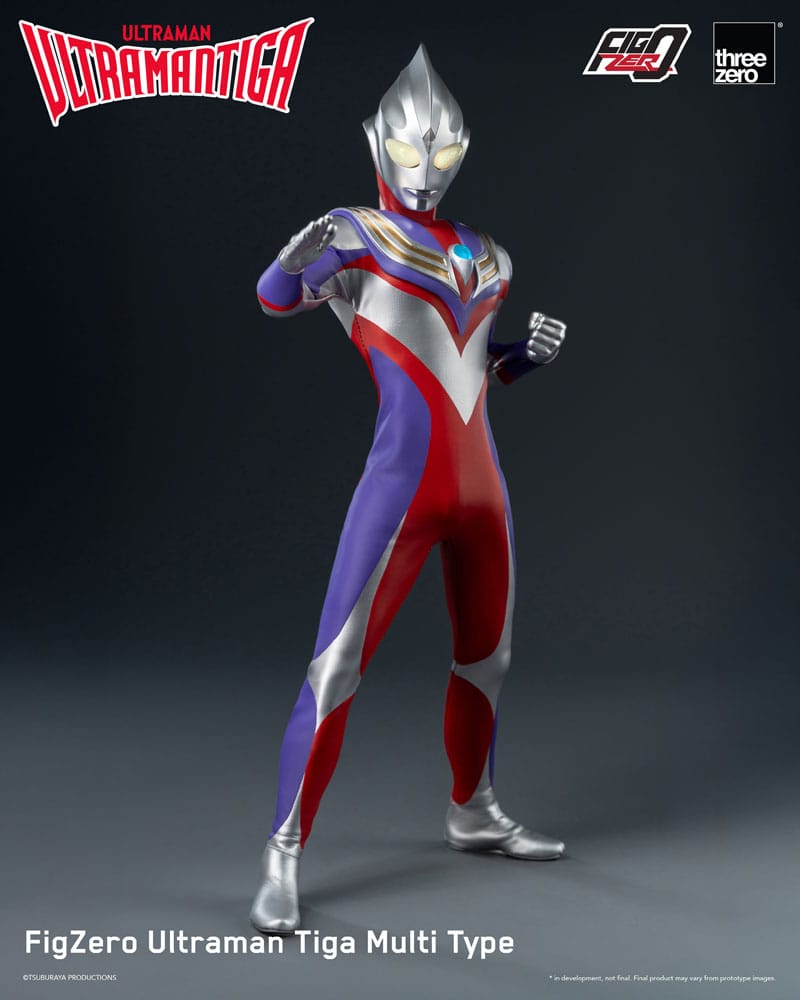 Ultraman Tiga Multi Type 1/6 Scale Action Figure