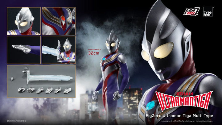 Ultraman Tiga Multi Type 1/6 Scale Action Figure