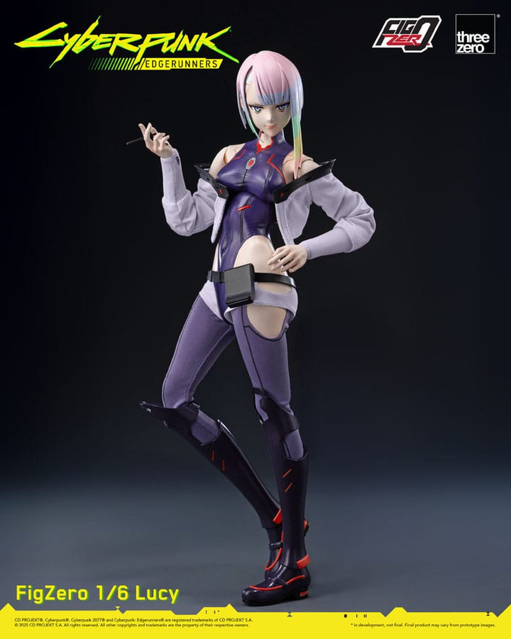 Threezero Cyberpunk Edgerunners Lucy 1/6 Scale Action Figure