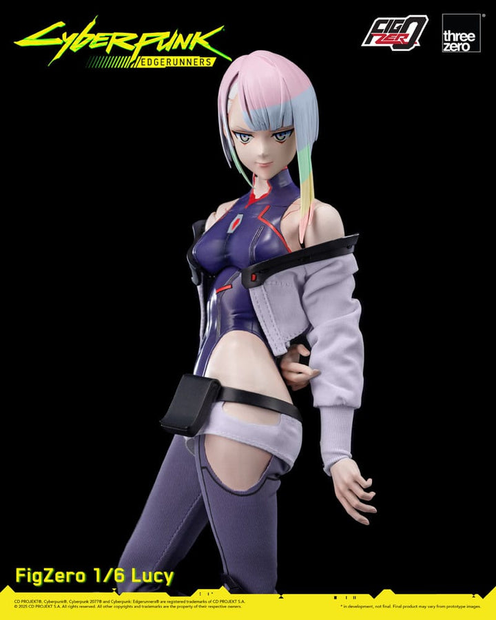 Threezero Cyberpunk Edgerunners Lucy 1/6 Scale Action Figure