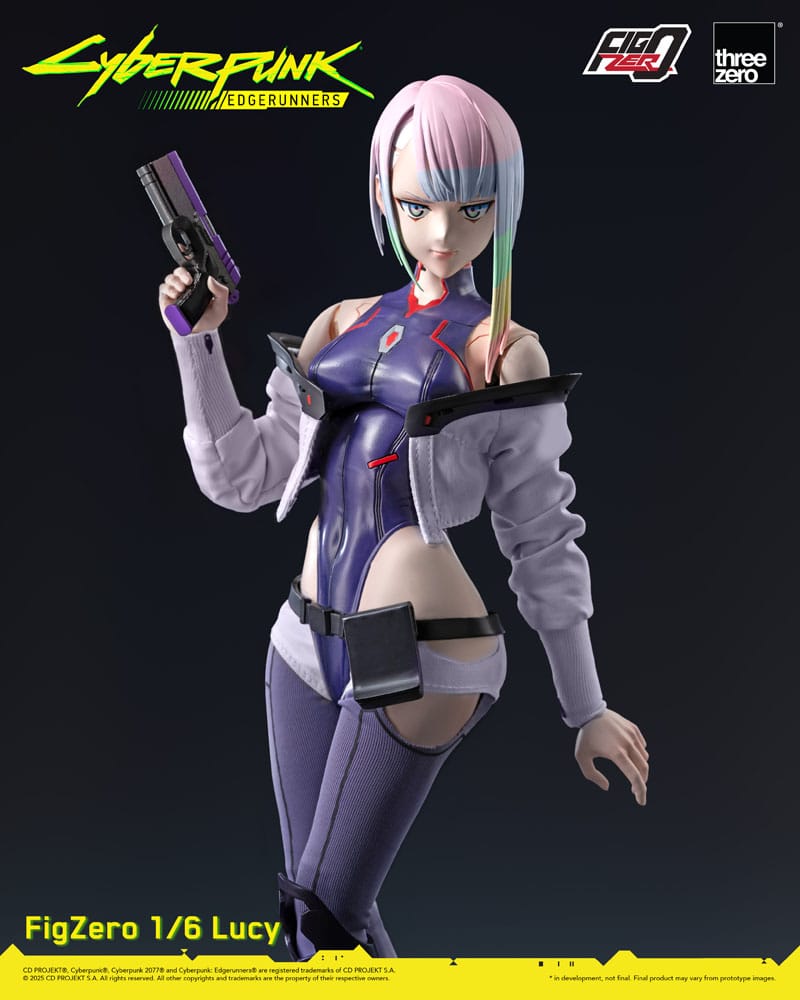 Threezero Cyberpunk Edgerunners Lucy 1/6 Scale Action Figure
