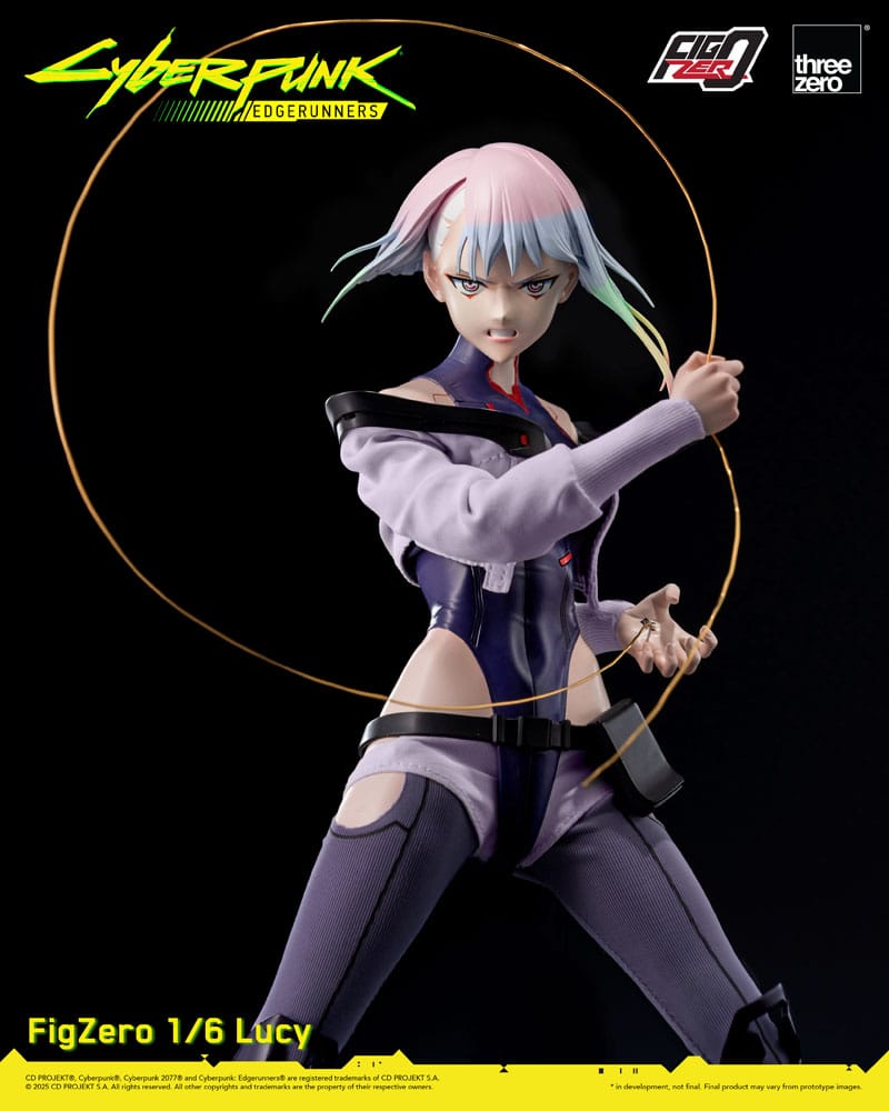 Threezero Cyberpunk Edgerunners Lucy 1/6 Scale Action Figure
