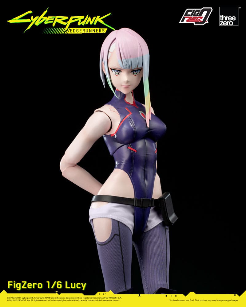 Threezero Cyberpunk Edgerunners Lucy 1/6 Scale Action Figure