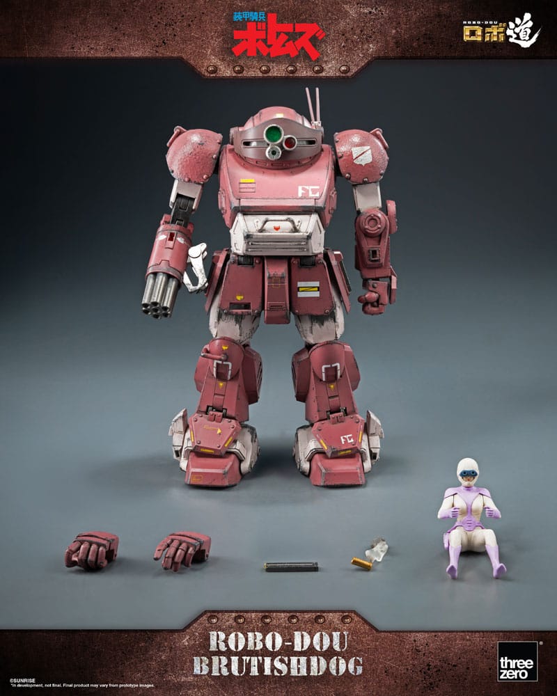 Armored Trooper Votoms Brutishdog Robo Dou Action Figure 15 cm