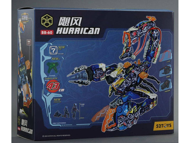 Beastbox BB-60 Hurrican (Scorpion) 1/4 Scale Cube Transforming Action Figure
