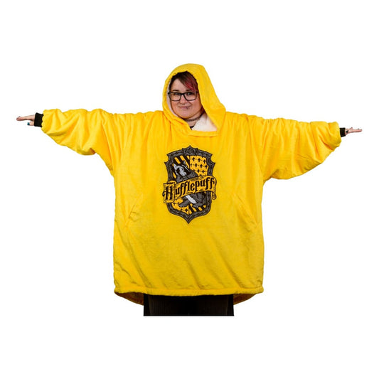 Harry Potter Hufflepuff Hoodie Blanket (Oversized, Official)