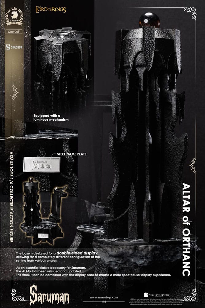 Lord of the Rings Saruman Action Figure 1/6 Scale 31 cm