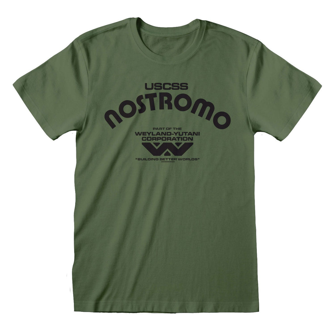 Alien Retro Nostromo T Shirt Size Extra Large