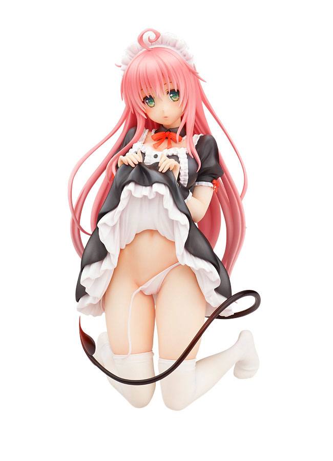 To Love Ru Darkness Lala Satalin Deviluke Maid Ver To Love Ru Darkness PVC Statue 1 7 Scale Re Run 18 Centimeter
