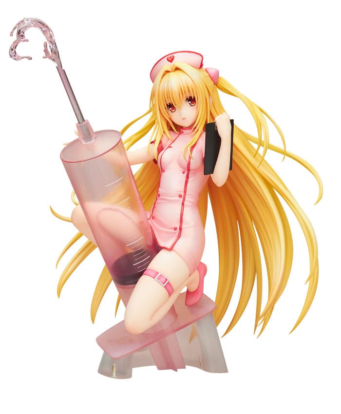 To Love Ru Darkness Golden Darkness Nurse Version PVC Statue 1 7 Scale Re Run 21 Centimeter