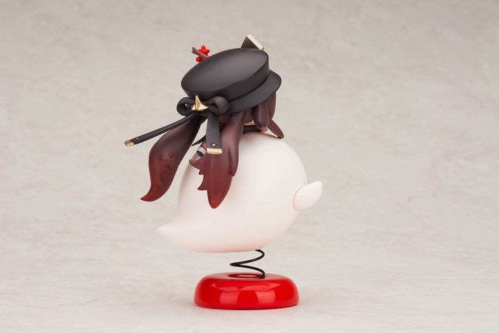 Genshin Impact Hu Tao Chibi Chara Yurayura Stand PVC Statue Re Run 10 cm