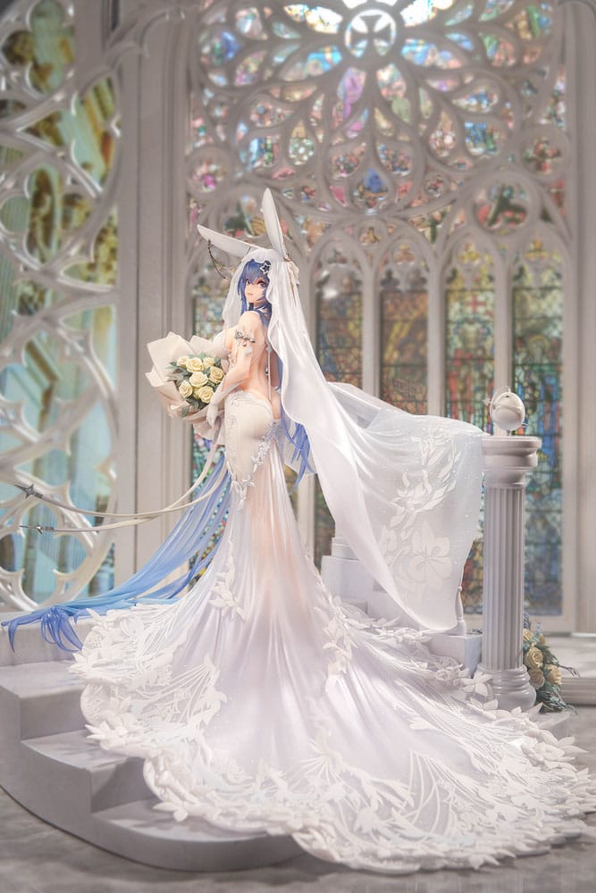 Azur Lane New Jersey Snow White Ceremony Ver PVC Statue 1 7 Scale