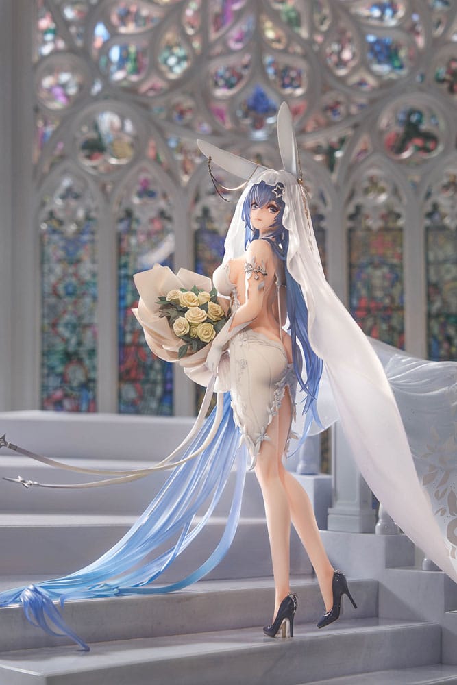 Azur Lane New Jersey Snow White Ceremony Ver PVC Statue 1 7 Scale