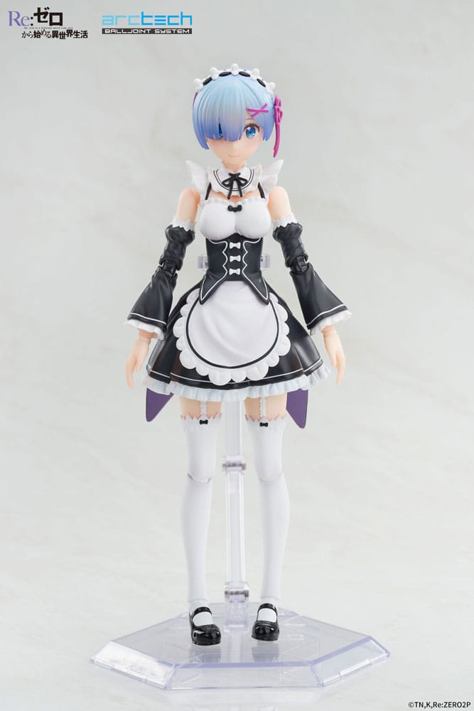 Rem Re Zero Starting Life in Another World Arctech Posable Series Action Figure 1 8 Scale 20 cm