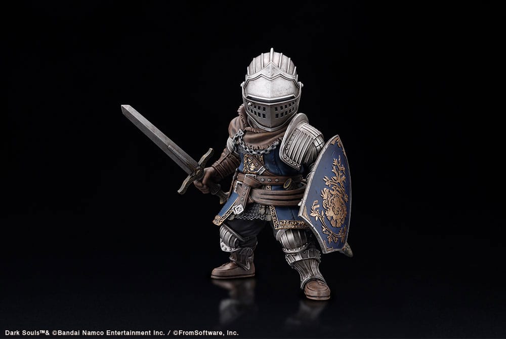 Dark Souls Knight of Astora Q Collection PVC Statue 13 cm