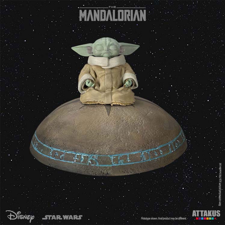 Star Wars The Mandalorian 1/5 Scale Grogu Summoning the Force Limited Edition Figure