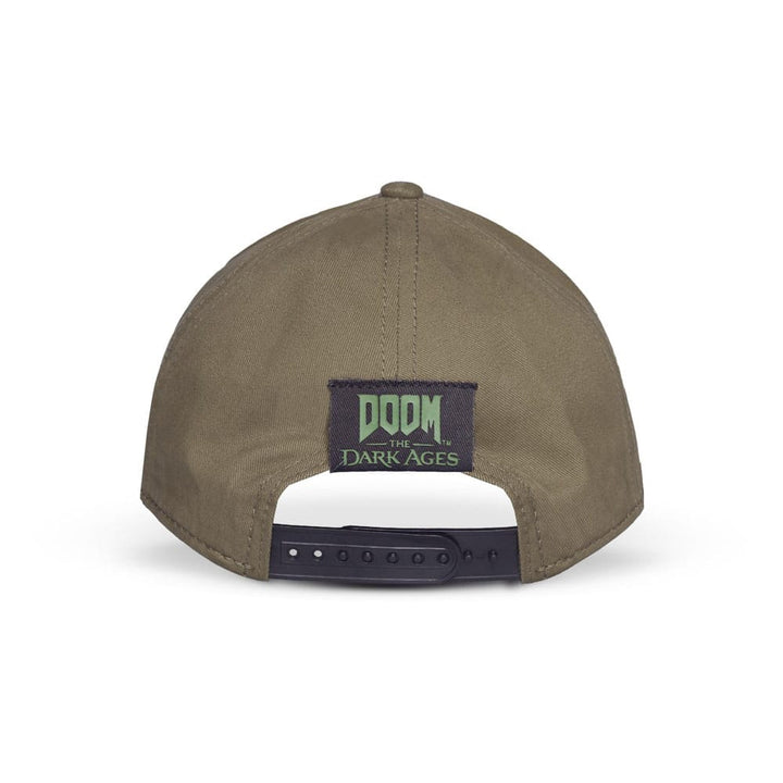 Doom Dark Ages Slayer Doom Snapback Cap Green