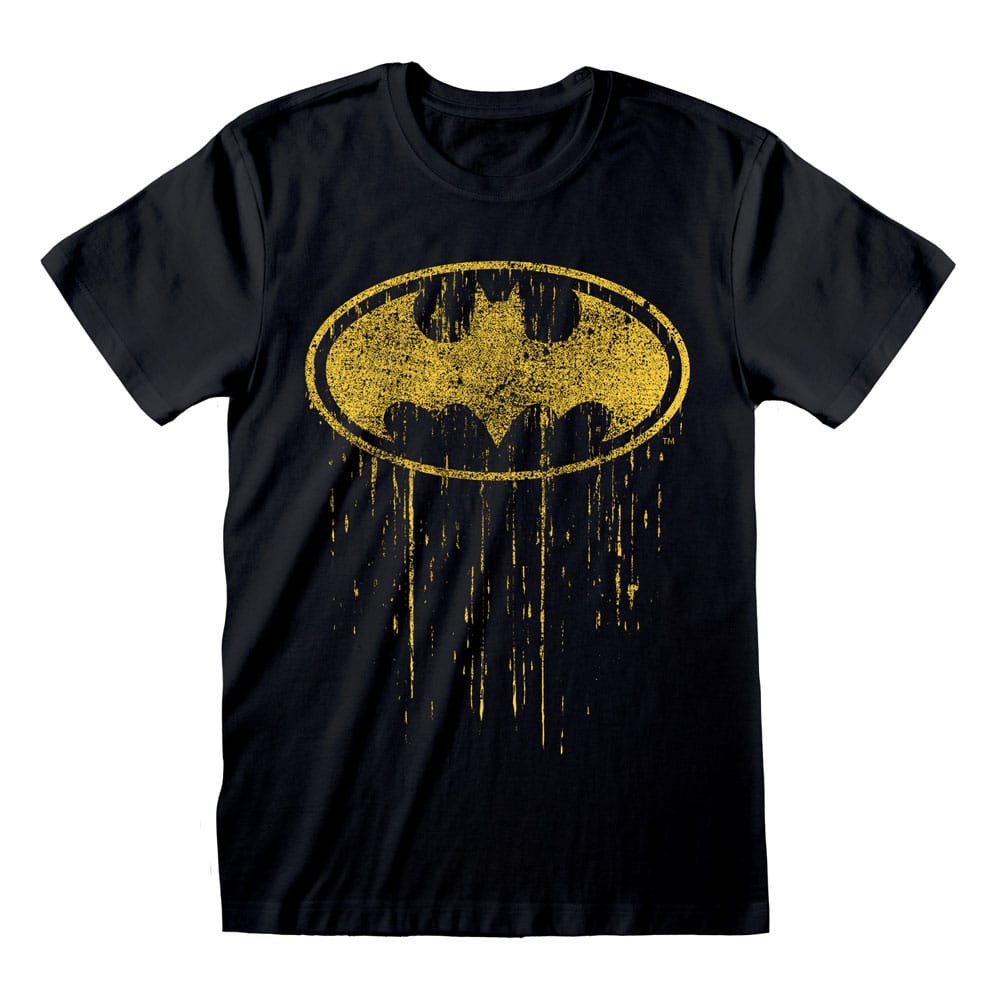 Batman Dripping Symbol Batman T Shirt Size S