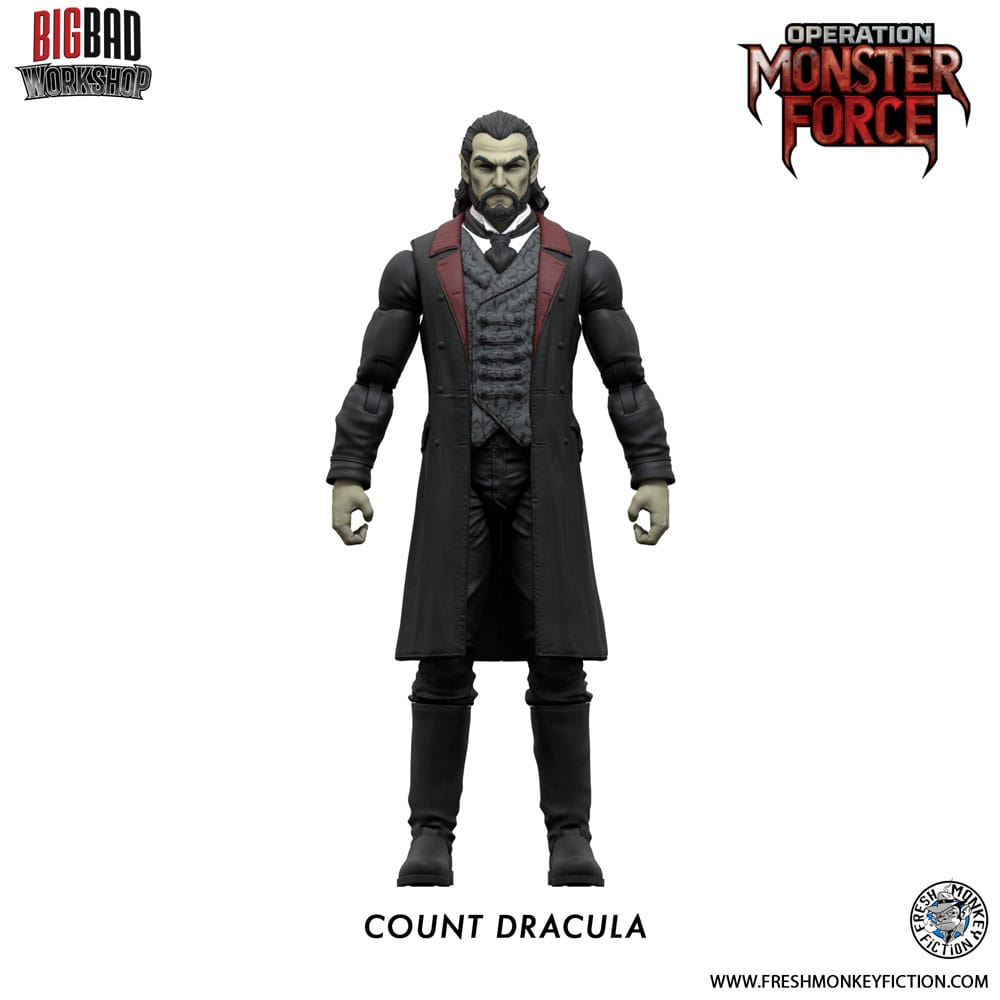 Operation Monster Force Count Dracula Action Figure