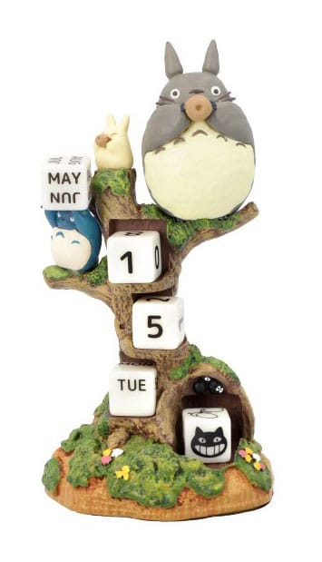 Studio Ghibli Totoro My Neighbor Totoro Statue Three Wheeler Diorama Calendar
