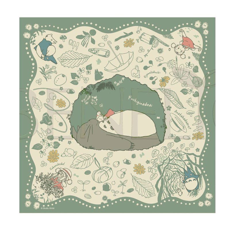 My Neighbor Totoro My Neighbor Totoro Cloth Lunch Napkin