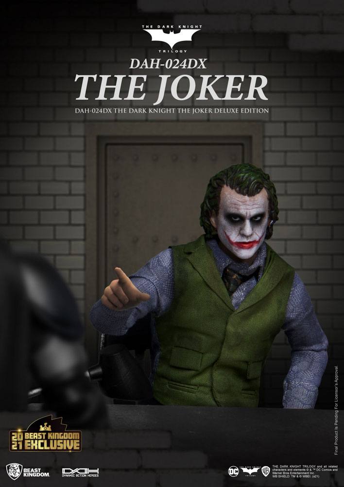 Batman The Joker The Dark Knight Dynamic 8ction Heroes Action Figure 21 Centimeter