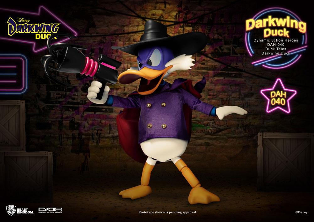 Darkwing Duck Dynamic 8ction Heroes Action Figure 1/9 Scale Darkwing Duck