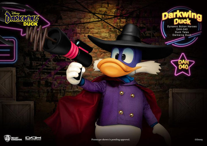 Darkwing Duck Dynamic 8ction Heroes Action Figure 1/9 Scale Darkwing Duck