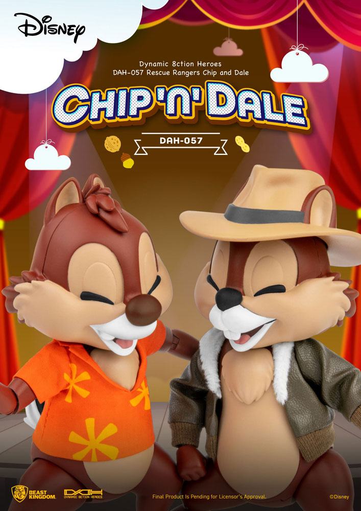 Chip 'n Dale: Rescue Rangers Dynamic 8ction Heroes Chip and Dale Two-Pack
