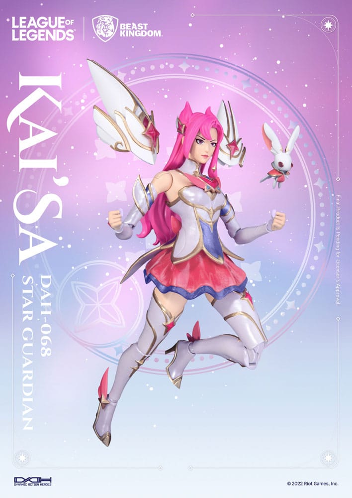 Beast Kingdom League of Legends Dynamic 8ction Heroes DAH-068 Star Guardian Kai'Sa