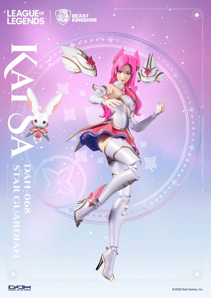 Beast Kingdom League of Legends Dynamic 8ction Heroes DAH-068 Star Guardian Kai'Sa