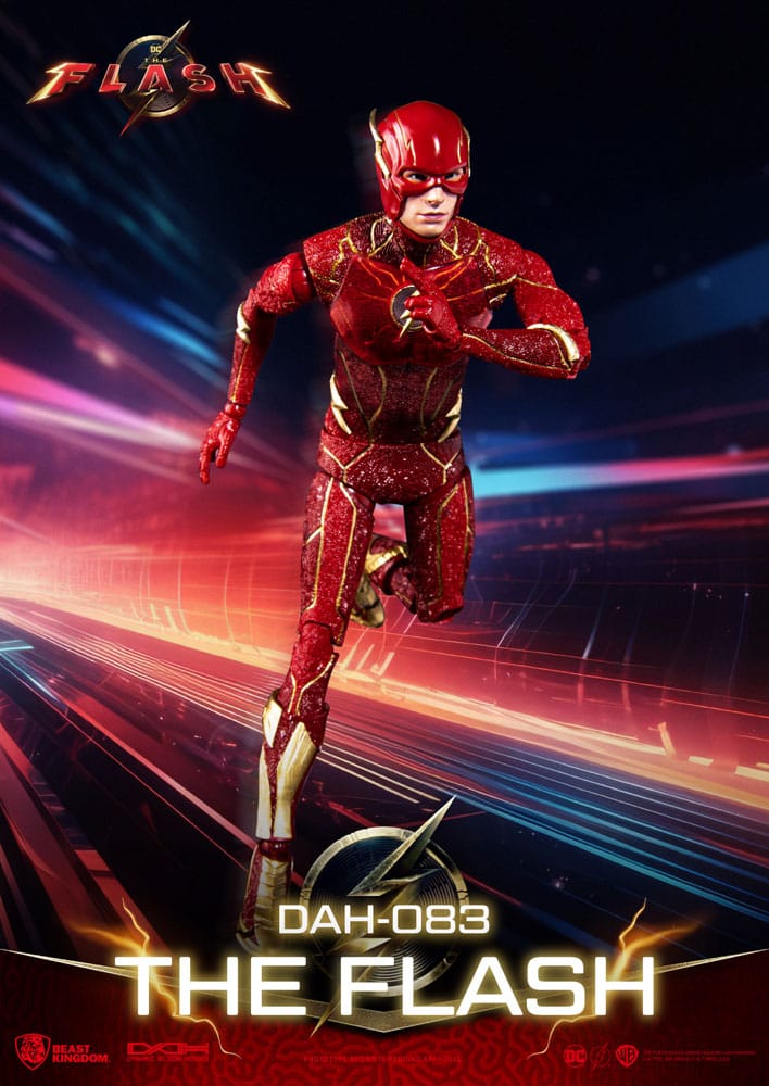 DC Comics The Flash Dynamic 8ction Heroes Action Figure 24 Centimeter