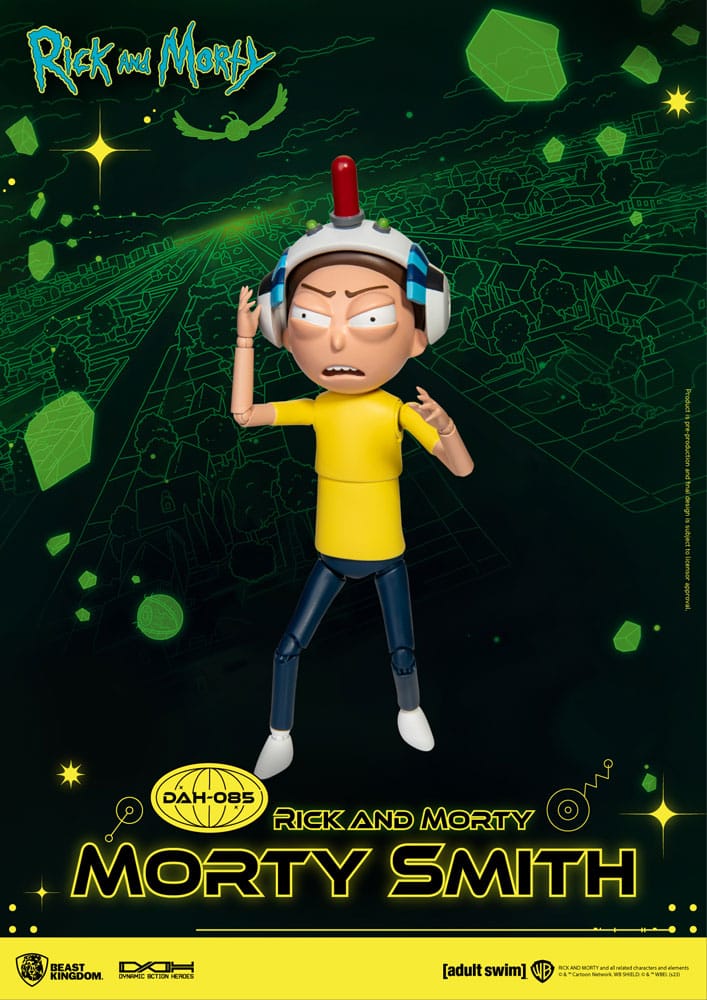 Rick and Morty Morty Smith Dynamic 8ction Heroes Action Figure 23 Centimeter