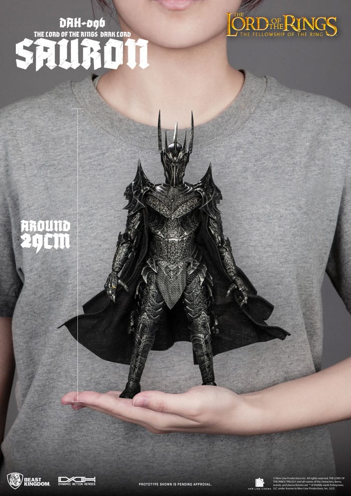 The Lord of the Rings Dynamic 8ction Heroes Dark Lord Sauron Action Figure