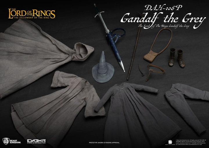 The Lord of the Rings Dynamic 8ction Heroes Gandalf the Grey Limited Edition Action Figure