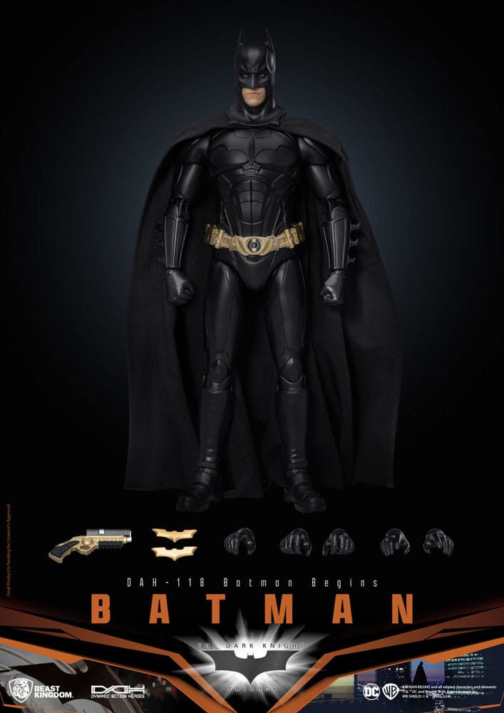 DC Comics Dynamic 8ction Heroes Batman (Batman Begins) Action Figure