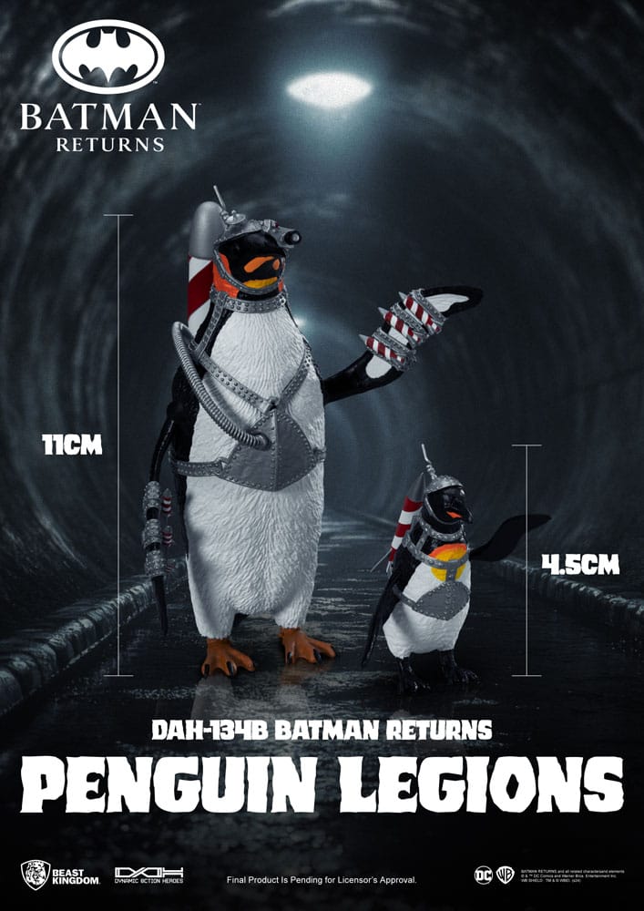 Batman Returns Dynamic 8ction Heroes Penguin Legions Figure Set