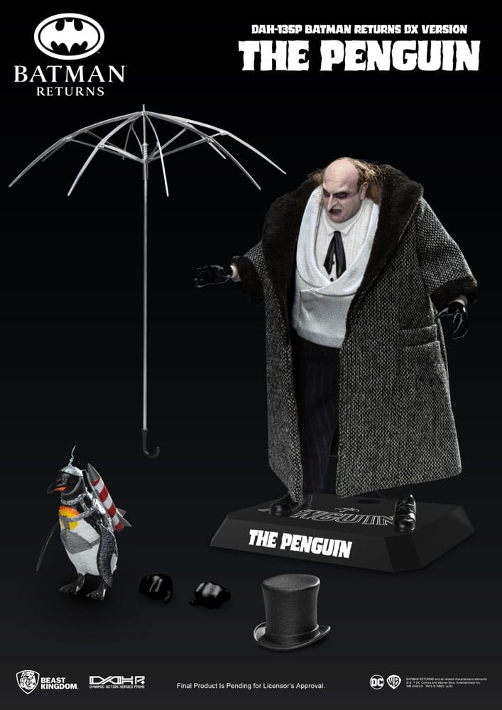 Batman Returns Dynamic 8ction Heroes The Penguin Deluxe Action Figure