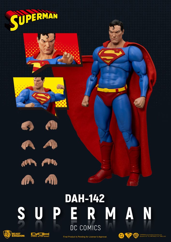 DC Comics Dynamic 8ction Heroes Superman Action Figure