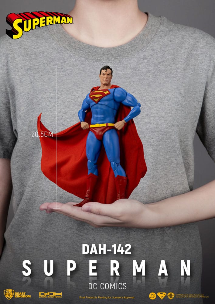 DC Comics Dynamic 8ction Heroes Superman Action Figure